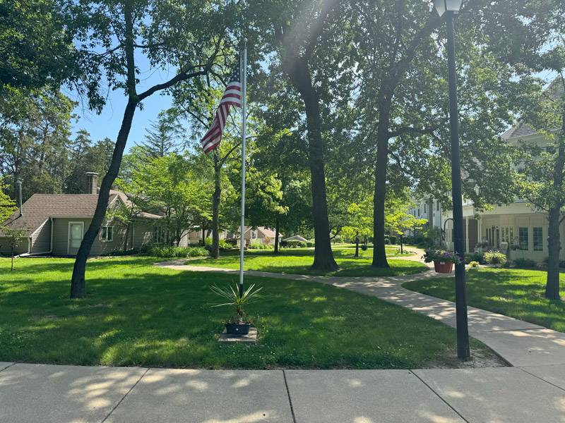 An exterior shot of the Imboden Creek Gardens facility, from the Imboden Creek Gardens Gallery.